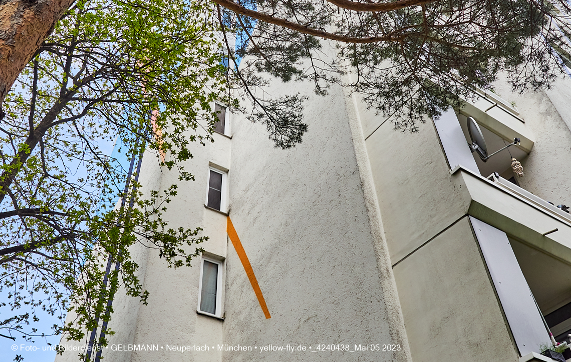 05.05.2023 - Graffiti am Karl-Marx-Ring 75 in Neuperlach